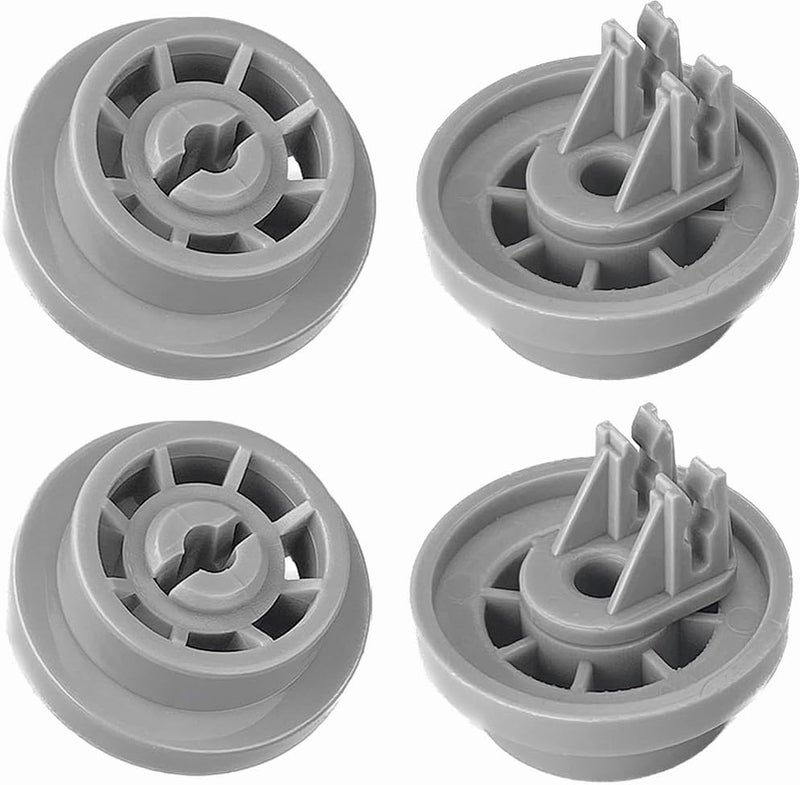 Sunniswi 4-pack DD66-00023A Dishwasher Wheels Lower Upper Rack Roller (4-Pack) - Compatible Replacement for Samsung Dishwasher DD61-00222A - Image 1